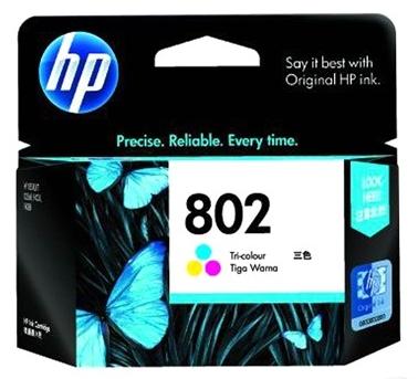 HP 802(CH564ZZ) 彩色墨盒（适用Deskjet1050 2050 1000 2000 1010 1510）