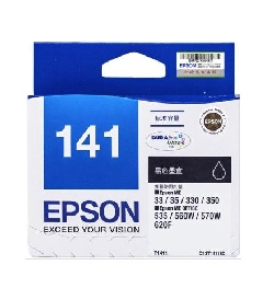 爱普生（Epson）T1411 黑色墨盒 C13T141180（适用ME33 35 330 350 560W 570W)