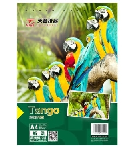 天章（TANGO） 多彩天章 新绿A4 230G 高光相片纸 20张/包